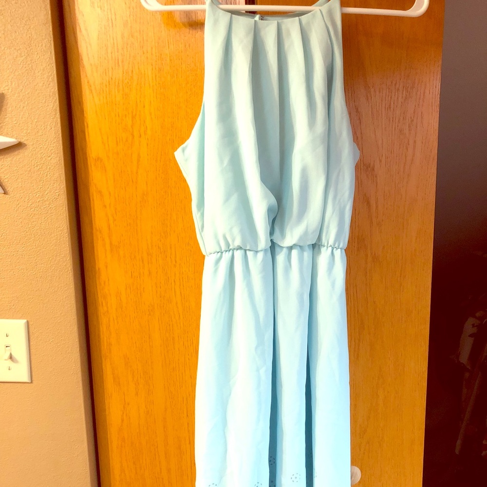 Blue Rain light blue dress